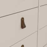 Furniture To Go Barcelona Double Dresser 8 Drawers Cashmere The Home and Office Stores