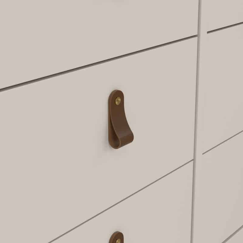 Furniture To Go Barcelona Double Dresser 8 Drawers Cashmere The Home and Office Stores