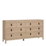 Furniture To Go Barcelona double dresser 8 drawers oak