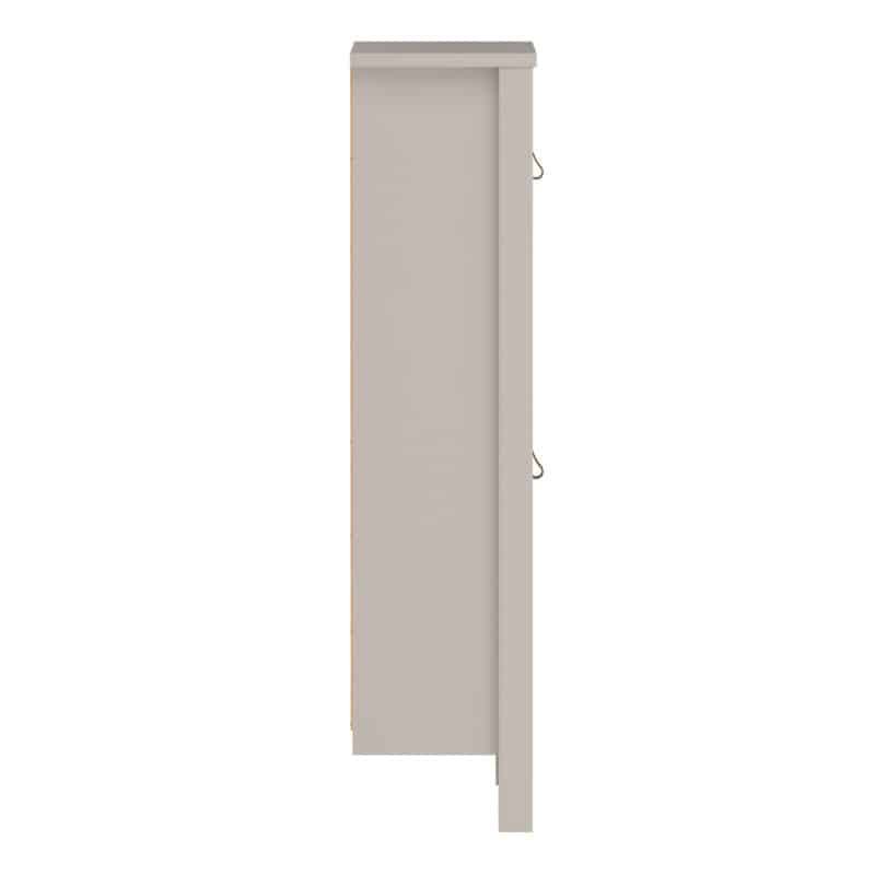 Furniture To Go Barcelona Shoe Cabinet 2 Flip Down Doors Cashmere The Home and Office Stores