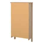 Furniture To Go Barcelona Shoe Cabinet 2 Flip Down Doors Oak The Home and Office Stores