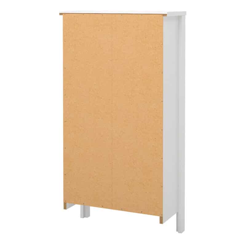 Furniture To Go Barcelona Shoe Cabinet 2 Flip Down Doors White The Home and Office Stores