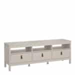 Furniture To Go Barcelona tv unit 3 drawers cashmere