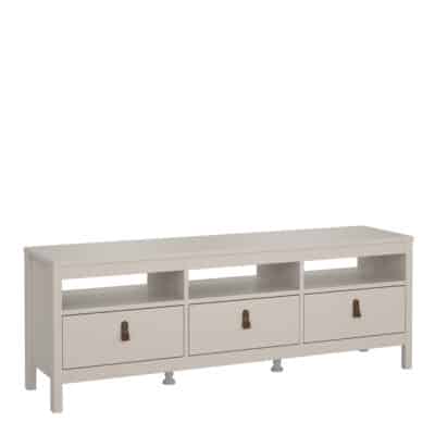Furniture To Go Barcelona tv unit 3 drawers cashmere