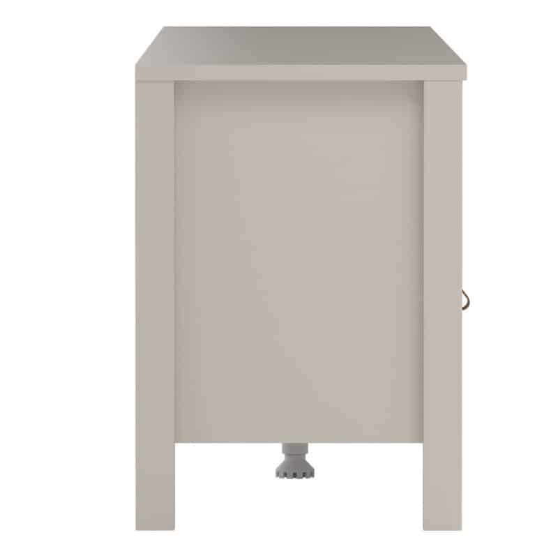 Furniture To Go Barcelona TV Unit 3 Drawers Cashmere The Home and Office Stores