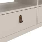 Furniture To Go Barcelona TV Unit 3 Drawers Cashmere The Home and Office Stores