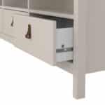 Furniture To Go Barcelona TV Unit 3 Drawers Cashmere The Home and Office Stores
