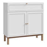 Furniture To Go Wensley light grey 2 door 1 drawer console unit
