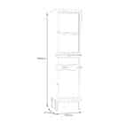 Furniture To Go Wensley Light Grey 2 Door 1 Drawer Display Cabinet The Home and Office Stores