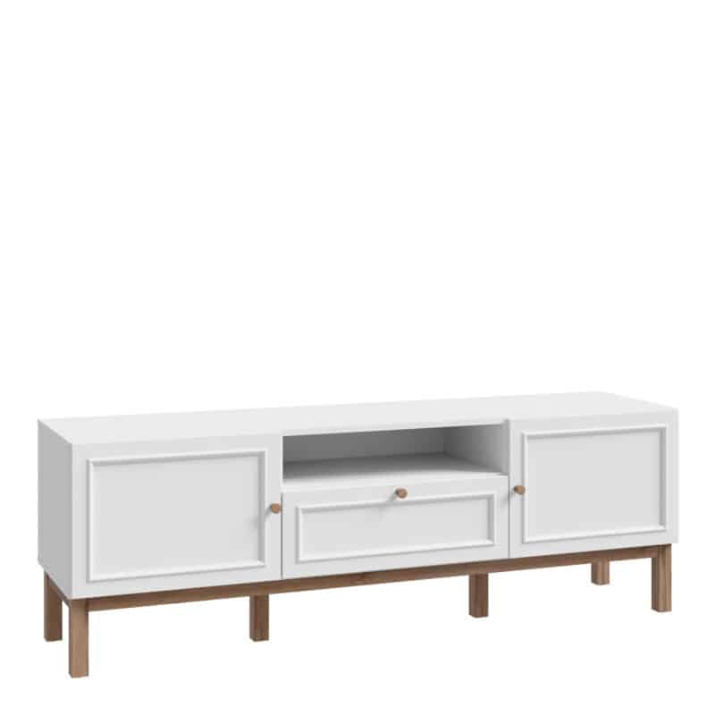 Furniture To Go Wensley light grey 2 door tv unit