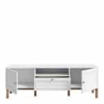 Furniture To Go Wensley Light Grey 2 Door TV Unit The Home and Office Stores