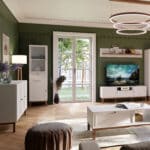 Furniture To Go Wensley Light Grey 3 Door 1 Drawer Sideboard The Home and Office Stores
