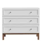 Furniture To Go Wensley Light Grey 3 Drawer Chest The Home and Office Stores