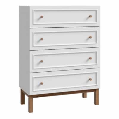 Furniture To Go Wensley light grey 4 drawer Chest