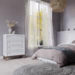 Furniture To Go Wensley Light Grey 4 Drawer Chest The Home and Office Stores