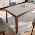 Furniture To Go Wensley Light Grey Dining Table The Home and Office Stores