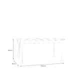 Furniture To Go Wensley Light Grey Dining Table The Home and Office Stores