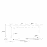 Furniture To Go Wensley Light Grey Dining Table The Home and Office Stores