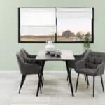 Furniture To Go Wicklow Black Dining Table The Home and Office Stores