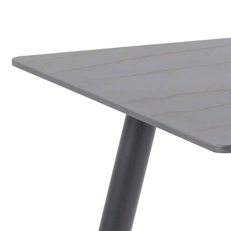 Furniture To Go Wicklow Black Dining Table The Home and Office Stores