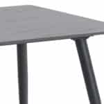 Furniture To Go Wicklow Black Dining Table The Home and Office Stores
