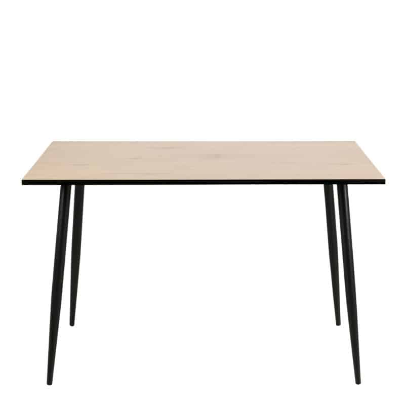 Furniture To Go Wilma White Oak Dining Table The Home and Office Stores