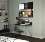 Parisot Walter Metal Desk The Home and Office Stores