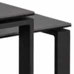 Furniture To Go Katrine Black Ceramic Top Coffee Tables The Home and Office Stores
