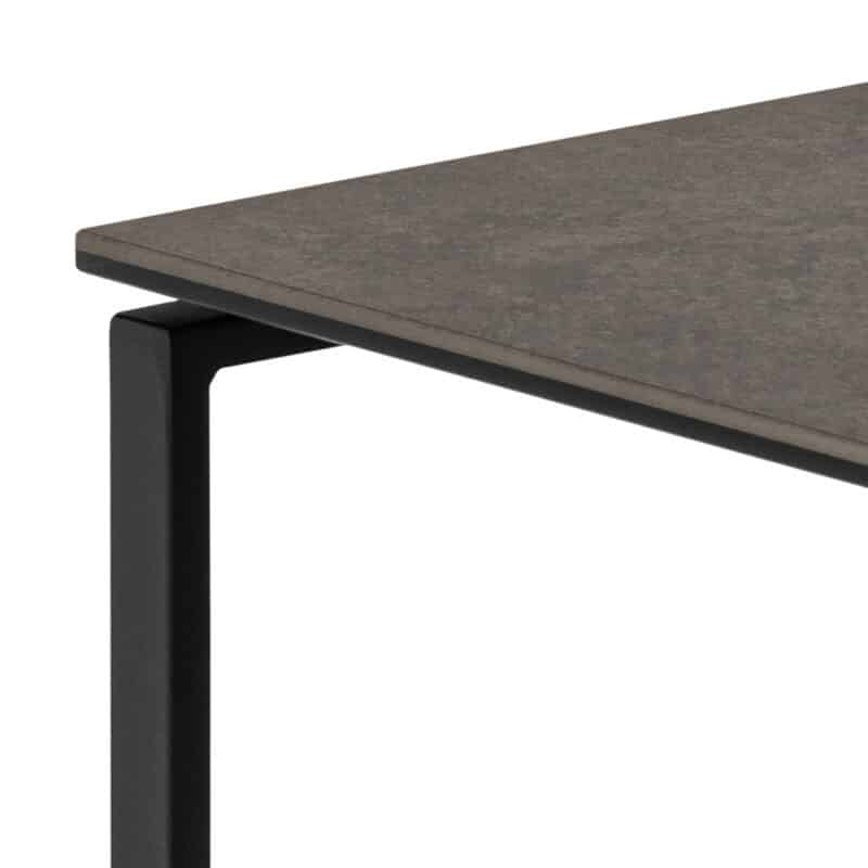 Furniture To Go Katrine Black Ceramic Top Nest Of 2 Tables The Home and Office Stores