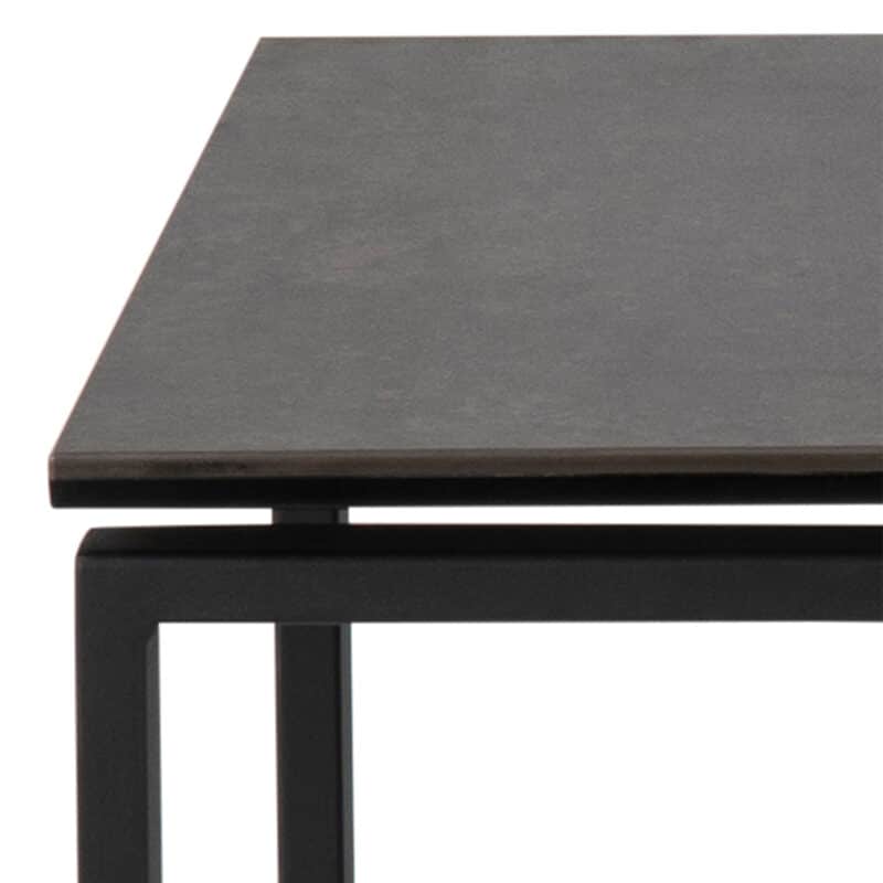 Furniture To Go Katrine Black Ceramic Top Nest Of 3 Tables The Home and Office Stores