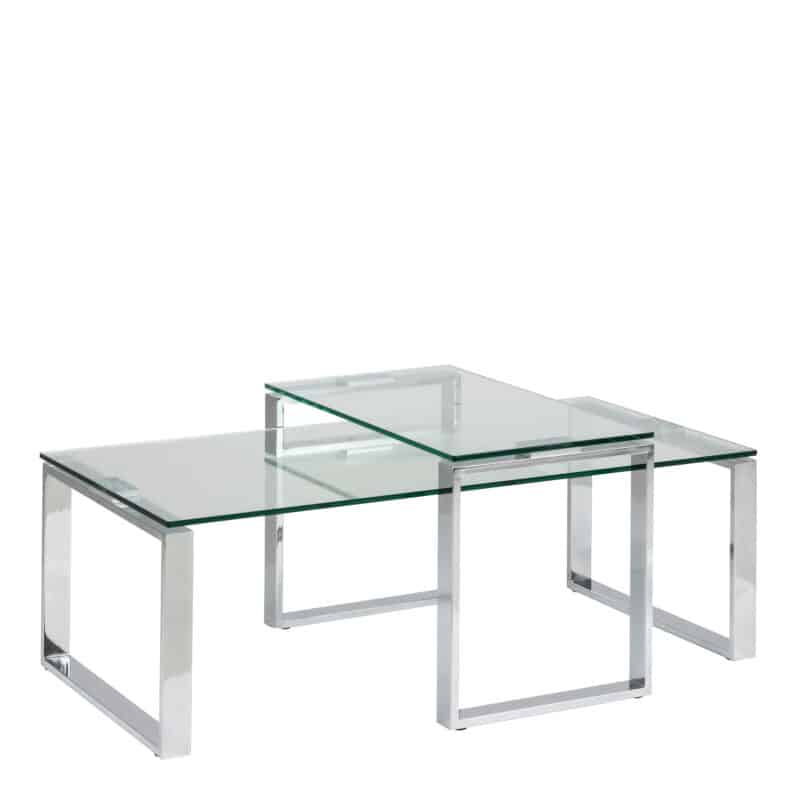 Furniture To Go Katrine glass top coffee tables