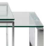 Furniture To Go Katrine Glass Top Coffee Tables The Home and Office Stores