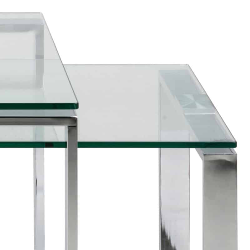Furniture To Go Katrine Glass Top Coffee Tables The Home and Office Stores
