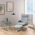 Furniture To Go Katrine Glass Top Nest Of 3 Tables The Home and Office Stores