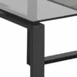 Furniture To Go Katrine Smoked Glass Top Coffee Tables The Home and Office Stores