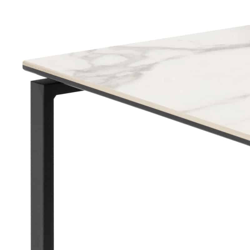 Furniture To Go Katrine White Ceramic Top Nest Of 2 Tables The Home and Office Stores