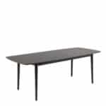 Furniture To Go Montreux Extending Black Dining Table The Home and Office Stores