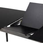 Furniture To Go Montreux Extending Black Dining Table The Home and Office Stores