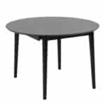 Furniture To Go Montreux round extending black dining table
