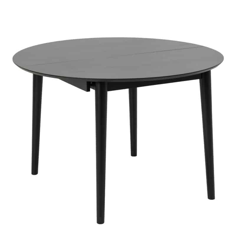 Furniture To Go Montreux round extending black dining table