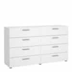 Furniture To Go Pepe wide chest of 8 drawers white