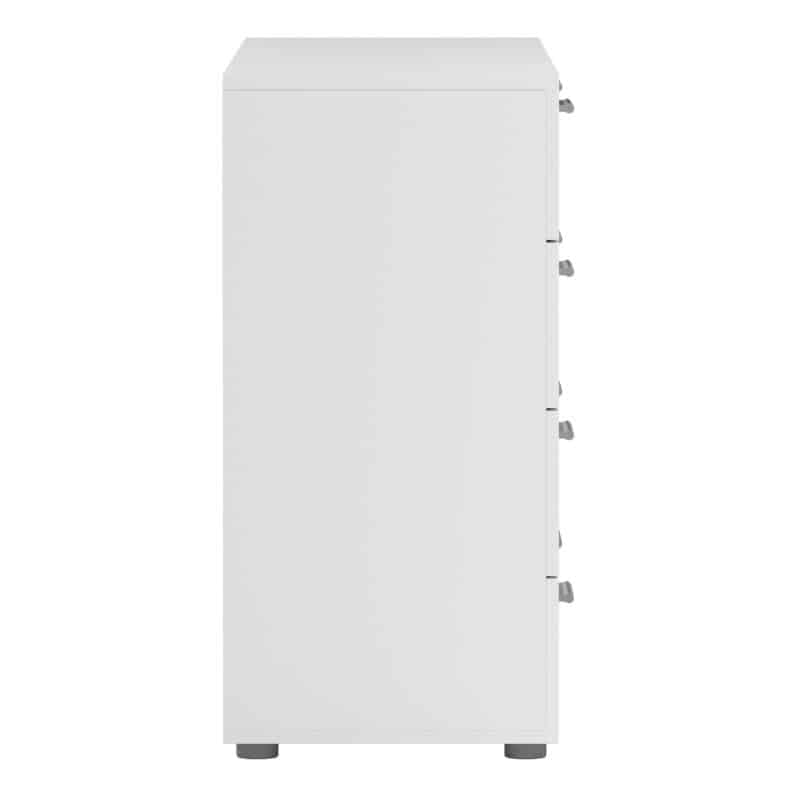 Furniture To Go Pepe Wide Chest Of 8 Drawers White The Home and Office Stores