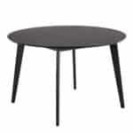 Furniture To Go Roxby black 120cm round dining table