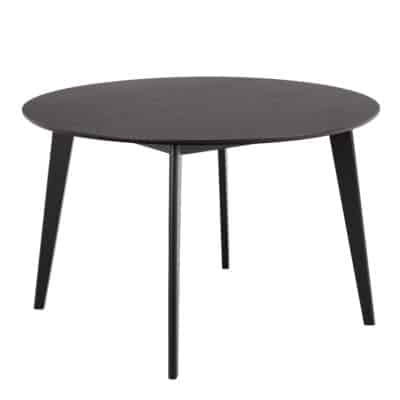 Furniture To Go Roxby black 120cm round dining table