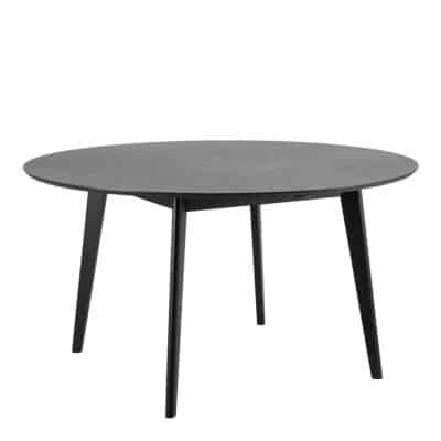 Furniture To Go Roxby black 140cm round dining table