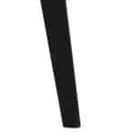 Furniture To Go Roxby Black Extendable Dining Table The Home and Office Stores