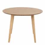 Furniture To Go Roxby Oak 105cm Round Dining Table The Home and Office Stores