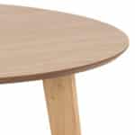 Furniture To Go Roxby Oak 105cm Round Dining Table The Home and Office Stores