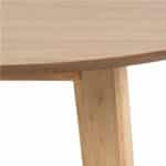 Furniture To Go Roxby Oak 105cm Round Dining Table The Home and Office Stores