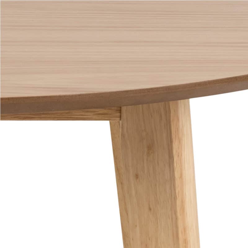 Furniture To Go Roxby Oak 105cm Round Dining Table The Home and Office Stores